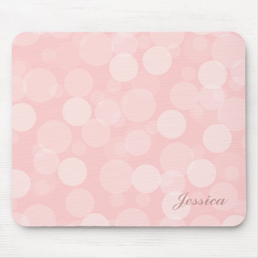 ピンクの夢 マウスパッド (正面)