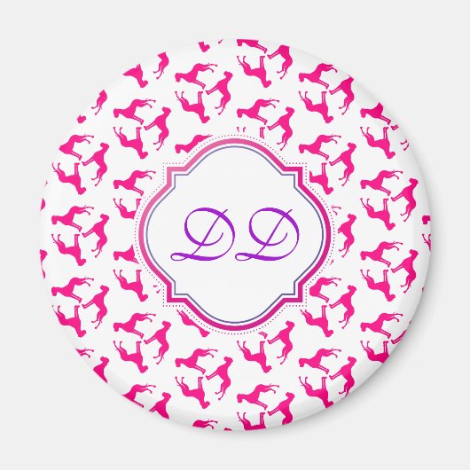 ピンクの大天使 マグネット (正面)