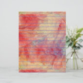 ピンクの大理石のレターヘッド (スタンド正面)