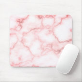 ピンクの大理石の平野 マウスパッド (マウス)