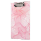 ピンクの大理石の背景、流体アートの背景のメモ クリップボード (左)