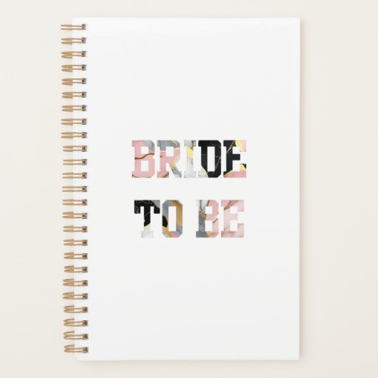 ピンクの大理石の花嫁 プランナー手帳 (正面)