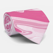 ピンクの大理石 ネクタイ (ロール)