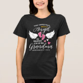 ピンクの天使が私をばあばと呼ぶ 孫娘を失う トライブレンドTシャツ (正面)