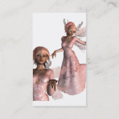 ピンクの天使の名刺 名刺 (裏面)