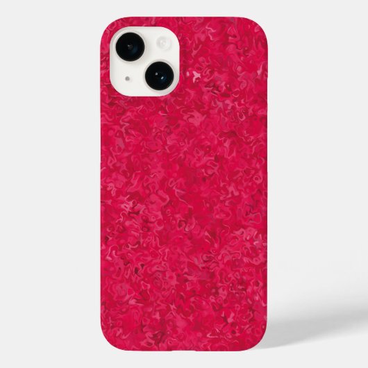 ピンクの女の子らしいモダンな柄 Case-Mate iPhoneケース (裏面)