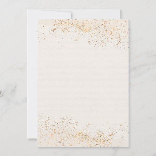 ピンクの女の子テディベアバルーンベビーシャワー 招待状 (裏面)