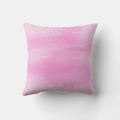 ピンクの女の赤ちゃんのプリンセスの王冠のティアラの皇族のハート クッション (裏面)