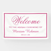 ピンクの女の赤ちゃんAqiqah