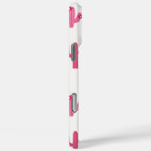 ピンクの女性のカーボーイパターン Case-Mate iPhoneケース (裏面 / 右)