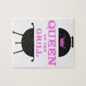 ピンクの女王、グリルのピンクの王冠ピンク ジグソーパズル (横)