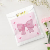 ピンクの好意バッグ フェイバーバッグ (封をした状態)