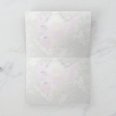 ピンクの妖精のグリーティングカード カード (内部)