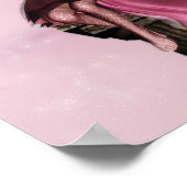 ピンクの妖精のファンタジーポスター ポスター (角)