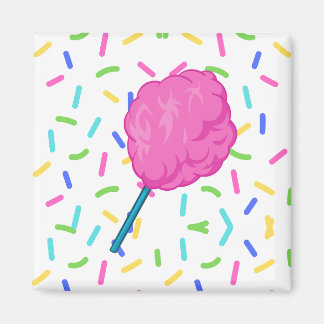 ピンクの妖精のフロスマグネット マグネット