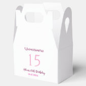 ピンクの妖精15歳の誕生日シンプルの母キンセアニェラ フェイバーボックス (オープン)