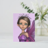 ピンクの妖精 ポストカード (スタンド正面)