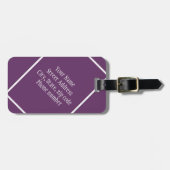 ピンクの妖精 ラゲッジタグ (正面横)