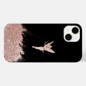 ピンクの妖精、水色 Case-Mate iPhoneケース (裏面 (横))