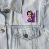 ピンクの妖精 缶バッジ (インサイチュ)