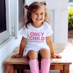 ピンクの姉を亡おもしろいくす唯一の子ども トドラーTシャツ