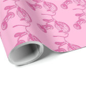 ピンクの子供の三輪車 ラッピングペーパー (ロールコーナー)