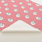 ピンクの子羊 シェルパブランケット (3/4)