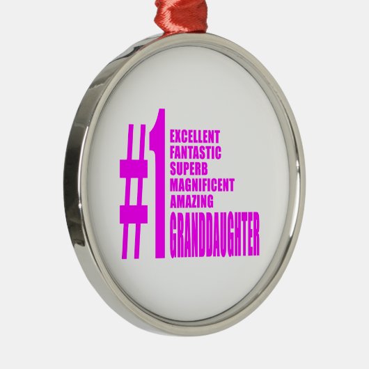 ピンクの孫娘: 第1孫娘 メタルオーナメント (右)