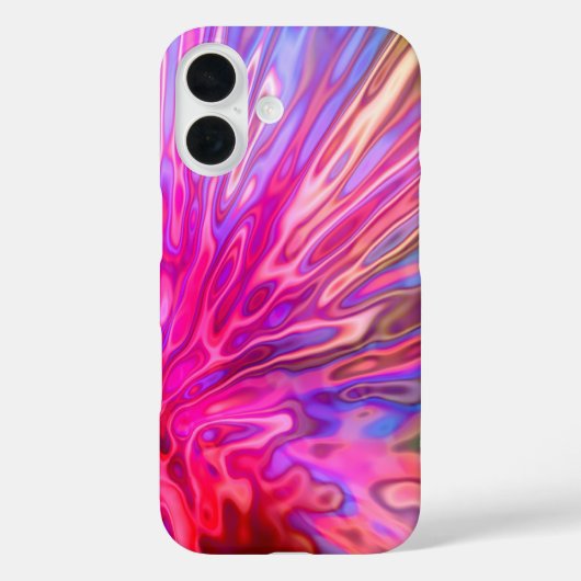 ピンクの宝石トーン Case-Mate iPhoneケース (裏面)