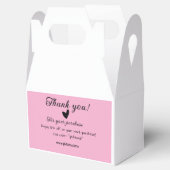 ピンクの家族経営ビジネス詳細を購入していただきありがとうございます フェイバーボックス (オープン)