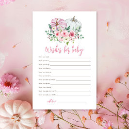 ピンクの小さなかぼちゃへの願いベビーゲーム