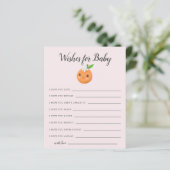 ピンクの小さなかわいこちゃんがベビーカードを願う (スタンド正面)