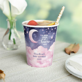 ピンクの小さな天国が赤ちゃんシャワーを送った 紙コップ