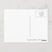 ピンクの小さな花のポストカード ポストカード (裏面)