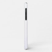 ピンクの小枝ホワイトコンクリートテクスチャiPhone 11ケース Case-Mate iPhoneケース (裏面/左)