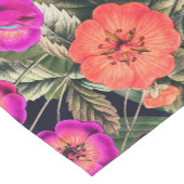 ピンクの島の花畑 ショートテーブルランナー (コーナー)