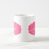 ピンクの希望 コーヒーマグカップ (中央)