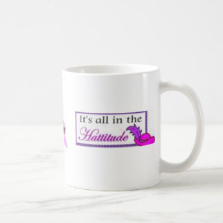 ピンクの帽子のコップ コーヒーマグカップ