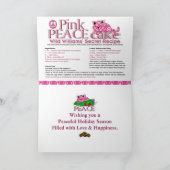 ピンクの平和子ネコ シーズンカード (内部)