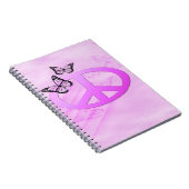 ピンクの平和 ノートブック (右側)