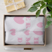 ピンクの幸せな母の日 薄葉紙 (ギフト)