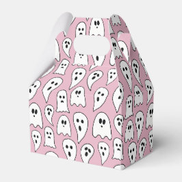 ピンクの幽霊ハロウィン フェイバーボックス