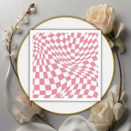 ピンクの幽霊リトルブーはほとんど赤ちゃんシャワー スタンダードカクテルナプキン