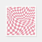 ピンクの幽霊リトルブーはほとんど赤ちゃんシャワー スタンダードカクテルナプキン (正面)