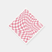 ピンクの幽霊リトルブーはほとんど赤ちゃんシャワー スタンダードカクテルナプキン (角)