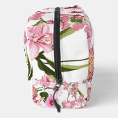 ピンクの庭と熱帯の花のイラストレーション。 ドップキット (右)