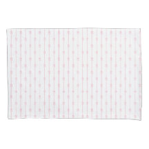 ピンクの弓とストライプ枕ローケース