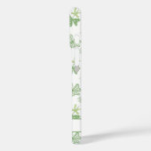 ピンクの弓とハートの可愛いシャンロック Case-Mate iPhoneケース (裏面 / 左)