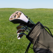 ピンクの弓を使ったかわいいヨークシャーテリア ゴルフヘッドカバー (インサイチュ)