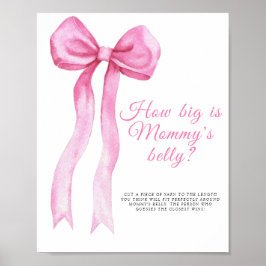 ピンクの弓 – どのように大きいママの腹のゲーム ポスター